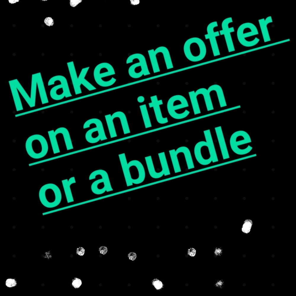 Make an offer! Ask